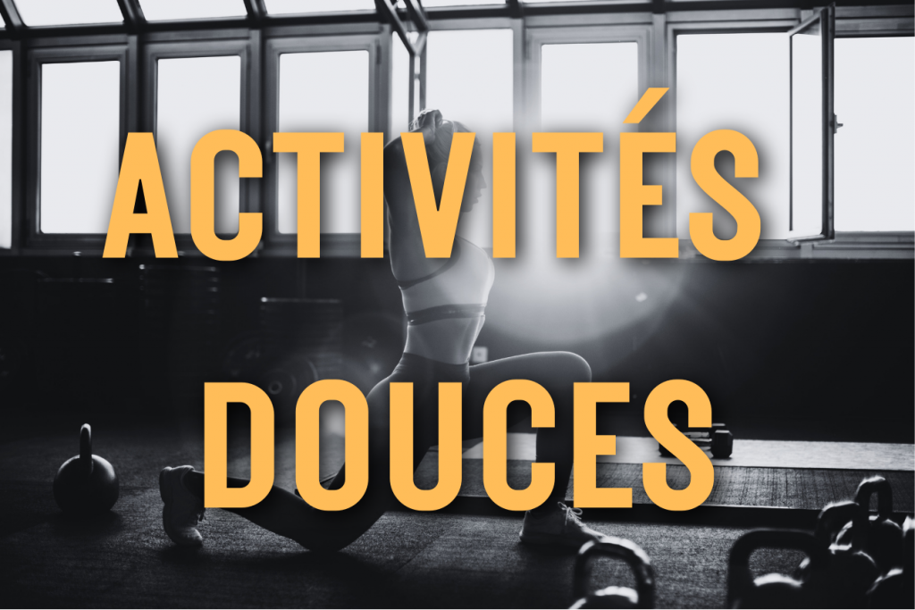 Cours collectifs Poitiers - Activités douces