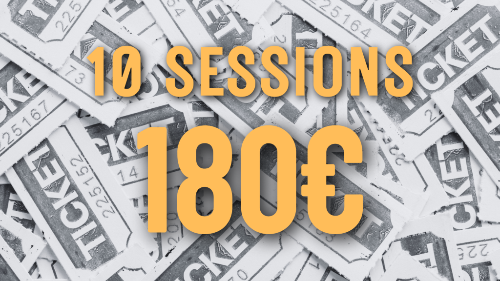 Cours collectifs poitiers - carnet de 10 séances